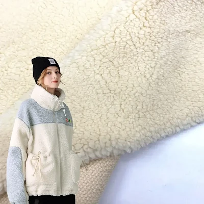 Tissu Sherpa anti-boulochage