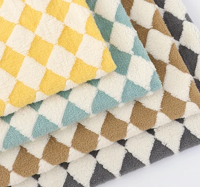Vérifiez le tissu Sherpa pour les pyjamas