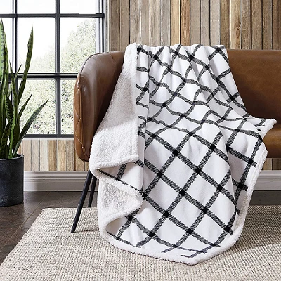 Couverture Sherpa de Noël pour les enfants