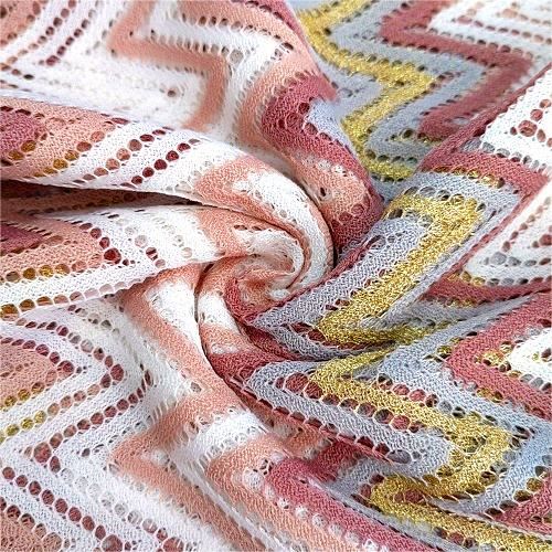 Tissu crêpe coloré