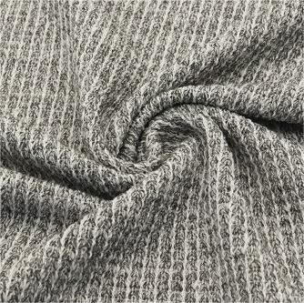 Tissu à tricoter en coton et élasthanne