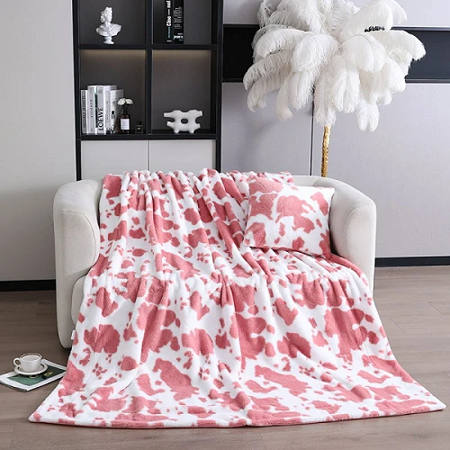 Motif de vache Plaid