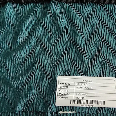 Tissu tricoté crêpe pour vêtements