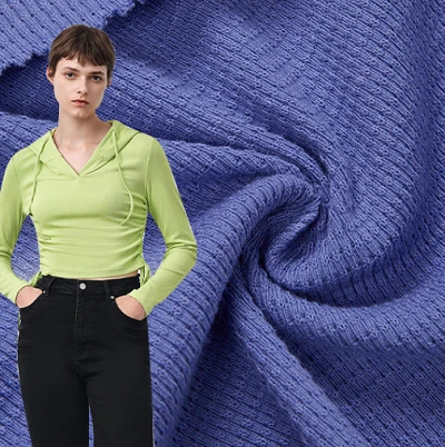 Tissu tricoté Jacquard double face