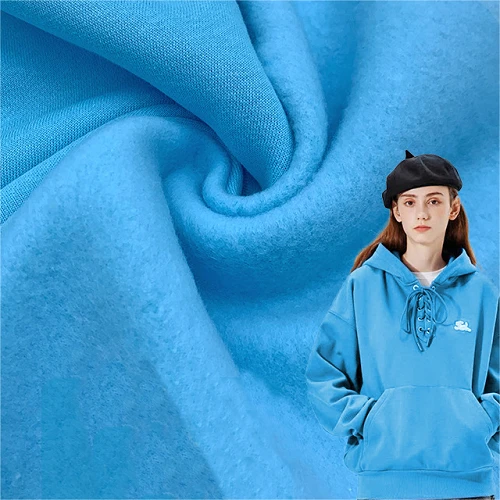 Tissu de manteau à capuche