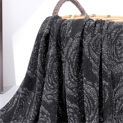 Tissu de robe jacquard