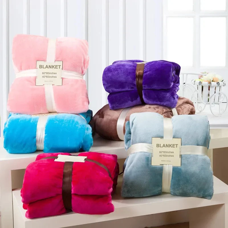 Couverture en flanelle moelleuse en polaire moelleuse
