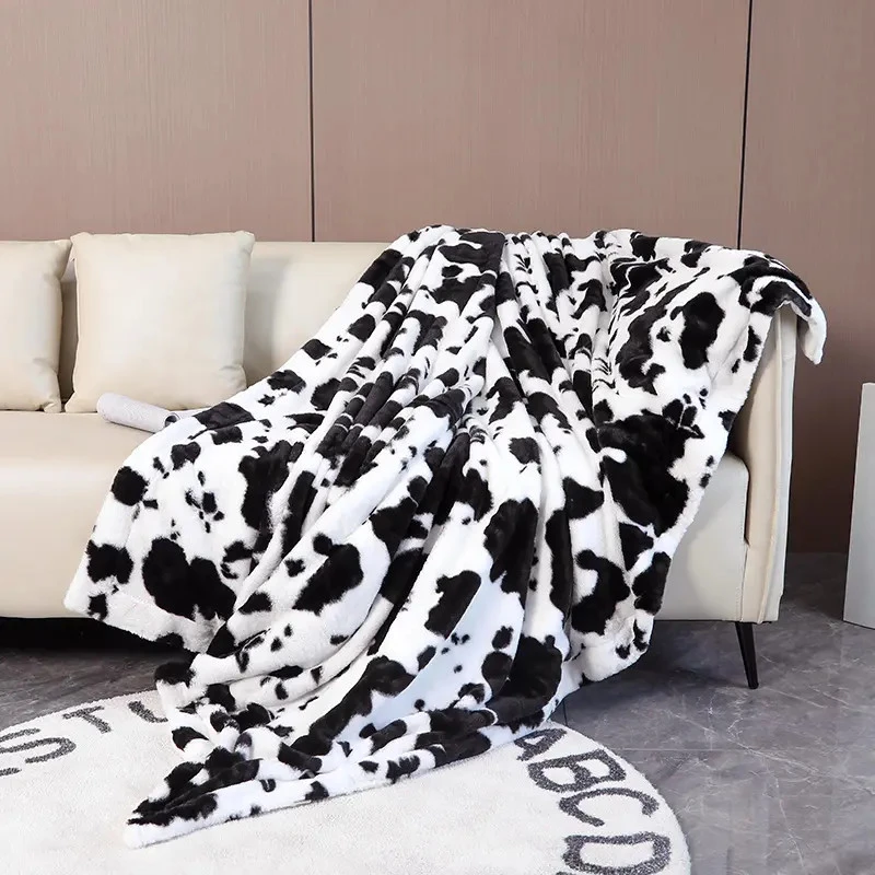 Couverture en flanelle imprimée