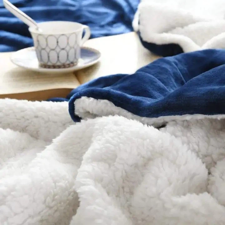 Sherpa Fleece Blanket Throw quotation