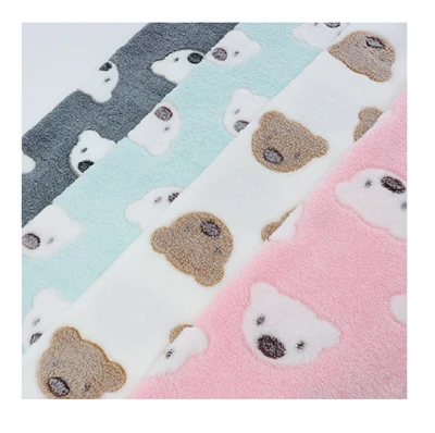 Tissu de flanelle de couverture de bébé