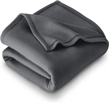 Couverture polaire noire