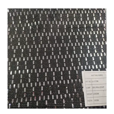 Tissu élastique à paillettes