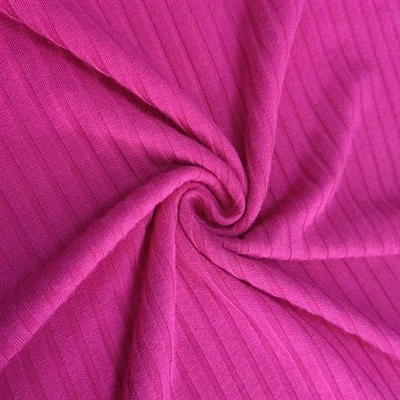 Tissu extensible côtelé