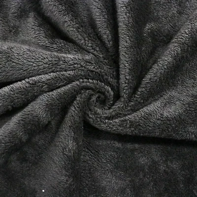Tissu polaire Sherpa de couleur unie pour tissu