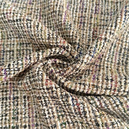 Tissu Jacquard teint en fil extensible