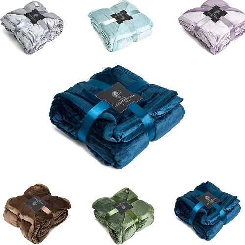 Couverture en flanelle super douce pour la peau