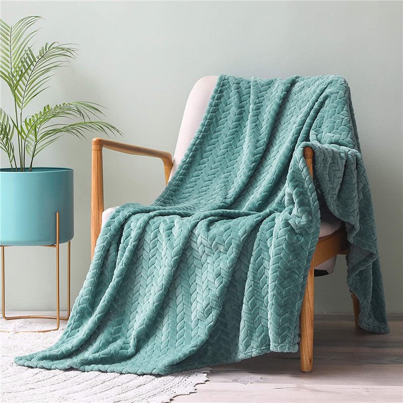 Couverture de voyage en flanelle