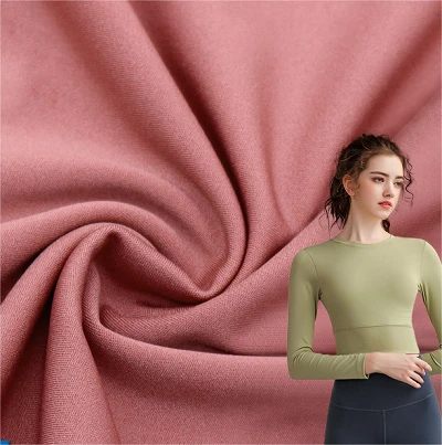 Tissu de spandex de polyester de sport de yoga pour l