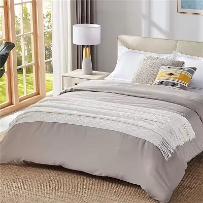 Acrylic Knitted Couch Throw Blanket