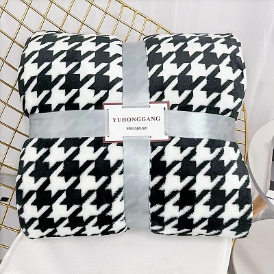 Cow Print Coral Blanket