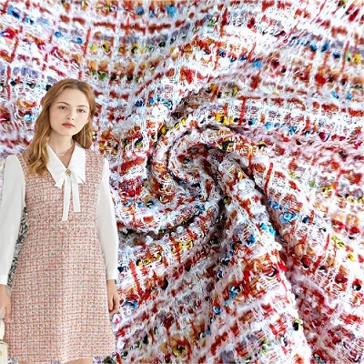 Tissu en brocart pour les combinaisons d'hiver